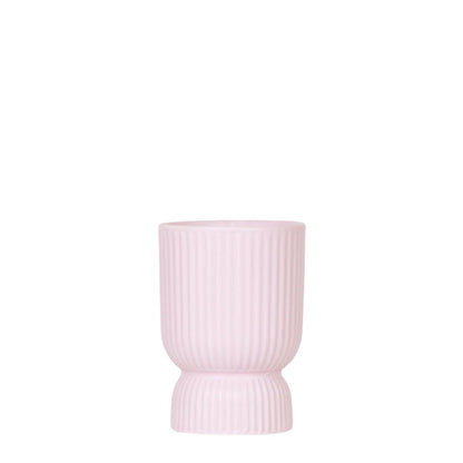 Bloempot keramiek roze Ø9 cm