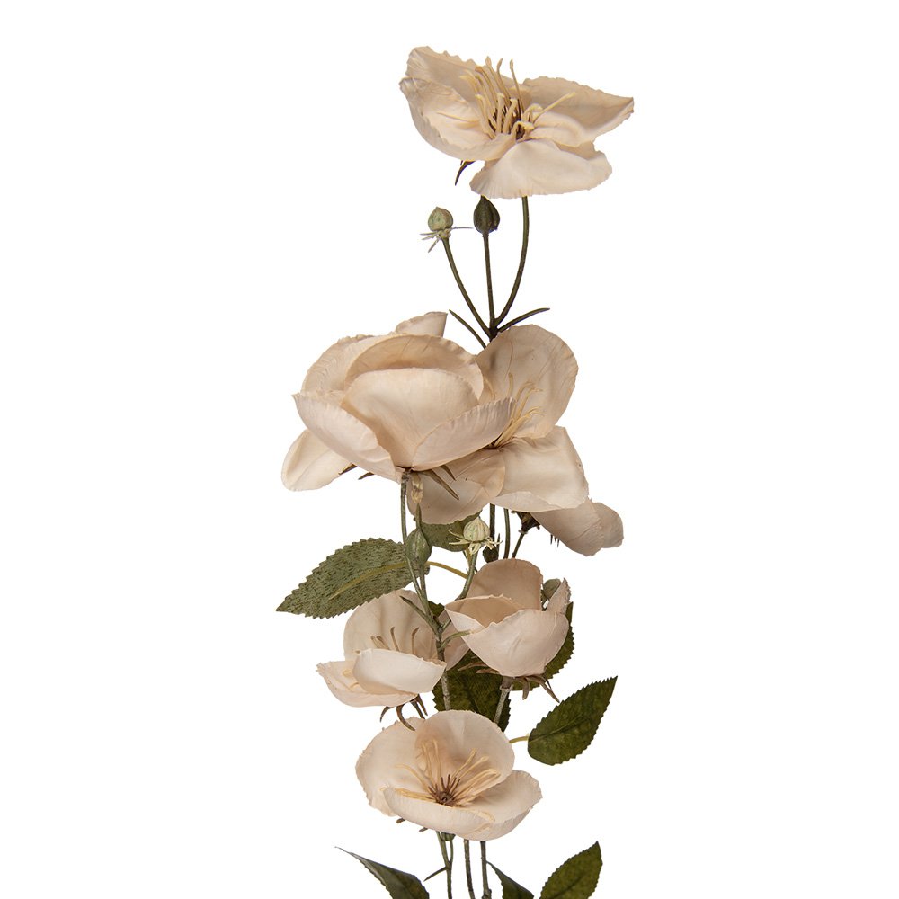 Kunstbloem 80 cm Wit Kunststof