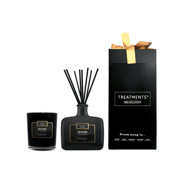 Giftbox Home Ceylon geurstokken 200 ml