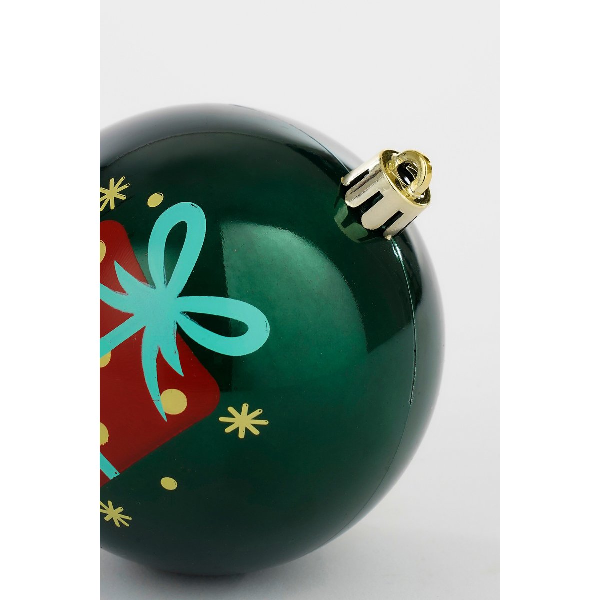 Kerstballen set 9 stuks 8 cm meerkleurig