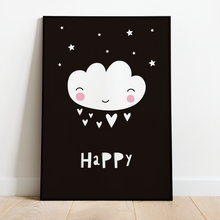 Nursery poster cloud