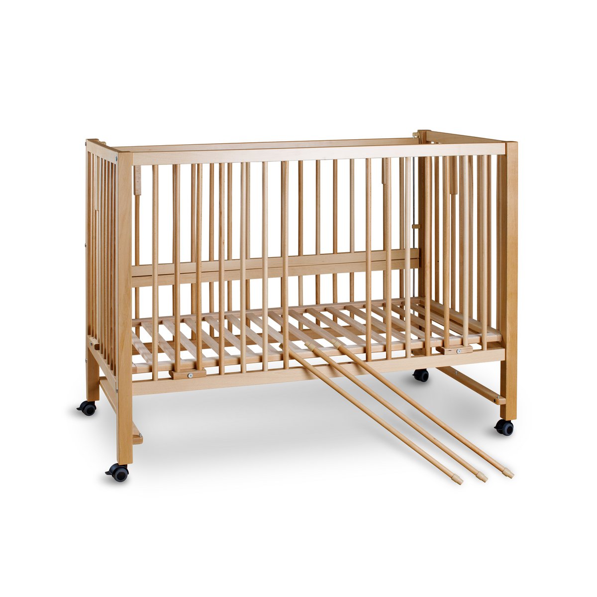 Kinderbed beukenhout 120x60 cm