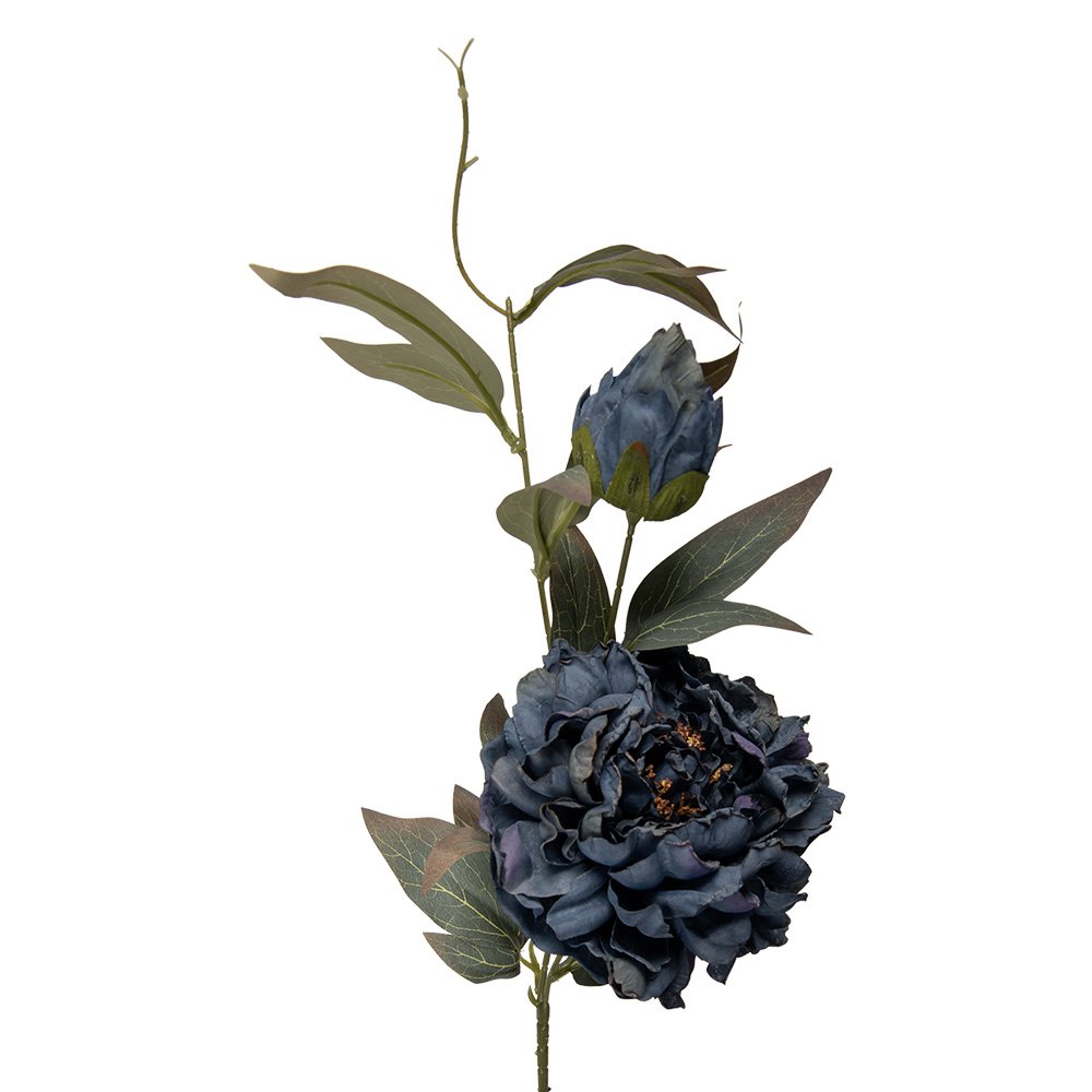 Kunstbloem 78 cm blauw kunststof