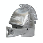 Knight's helmet, silver