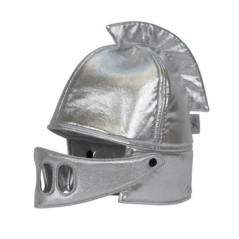 Knight's helmet, silver