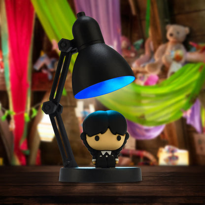 Wednesday Mini LED Lamp with Detachable Figure