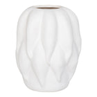 Vaas keramiek beige 19,5x19,5x26 cm