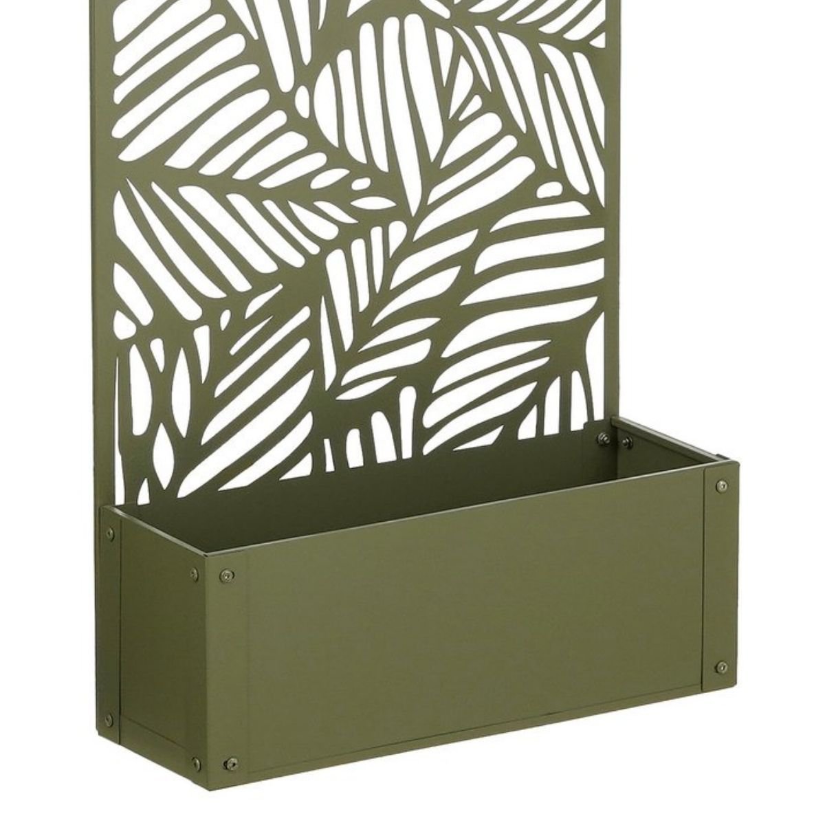 Plantenstandaard 57,5x21x118 cm groen ijzer