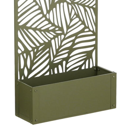 Plantenstandaard 57,5x21x118 cm groen ijzer