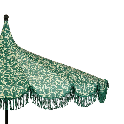 Parasol 235 cm donkergroen polyester