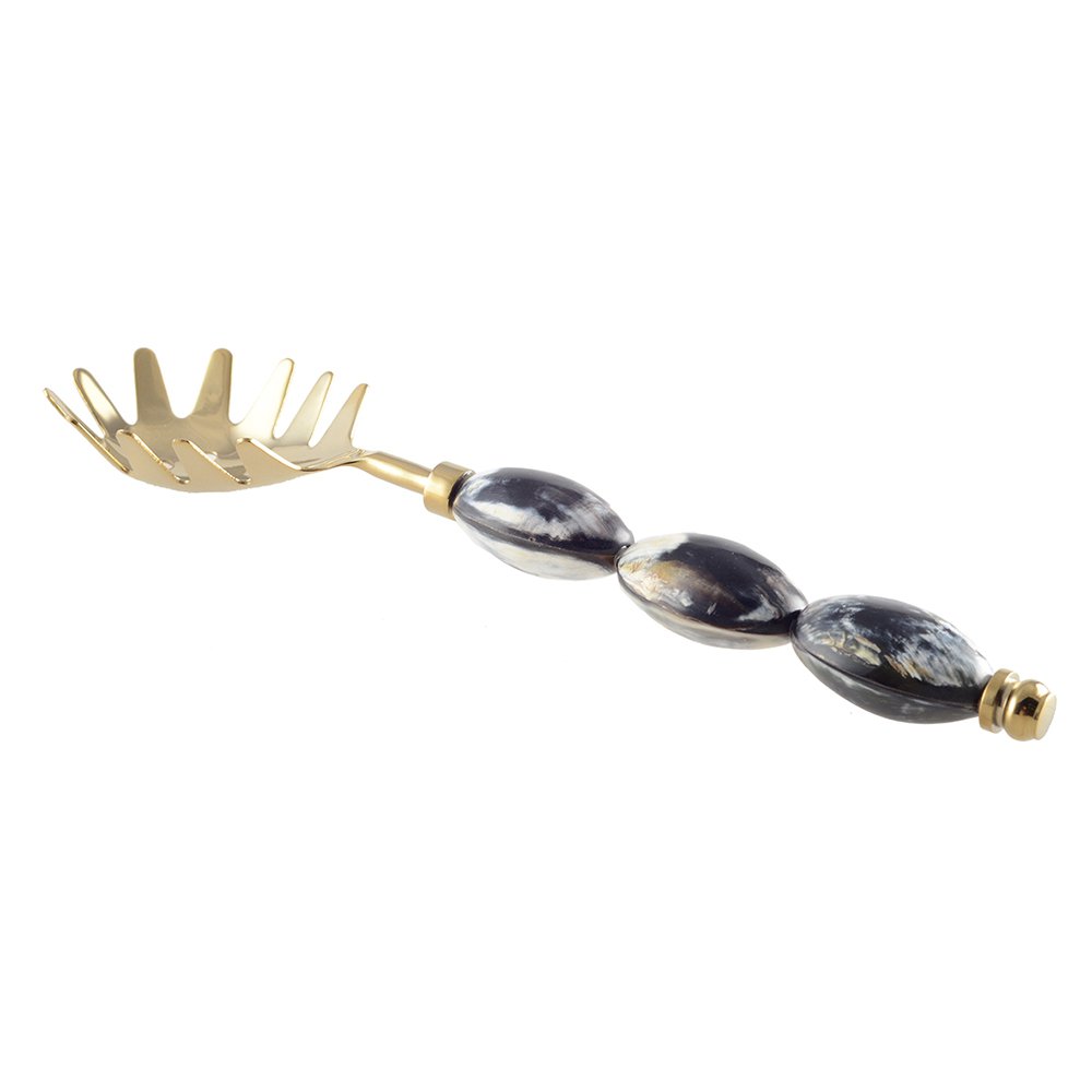 Spaghettilepel 26,5 cm goud staal