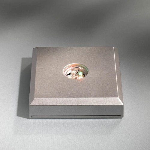 LED BASE square, 93120, 5 LEDs, silver