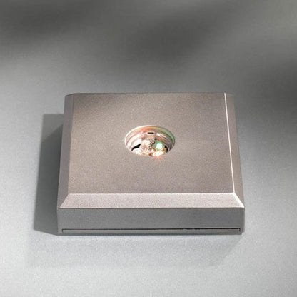 LED BASE square, 93120, 5 LEDs, silver