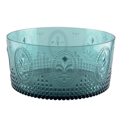 Saladier 26cm acryl turquoise