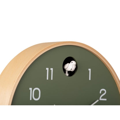 Wandklok hout natuurlijk