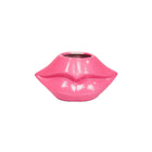 Vaas keramiek neon roze 21x19x11 cm