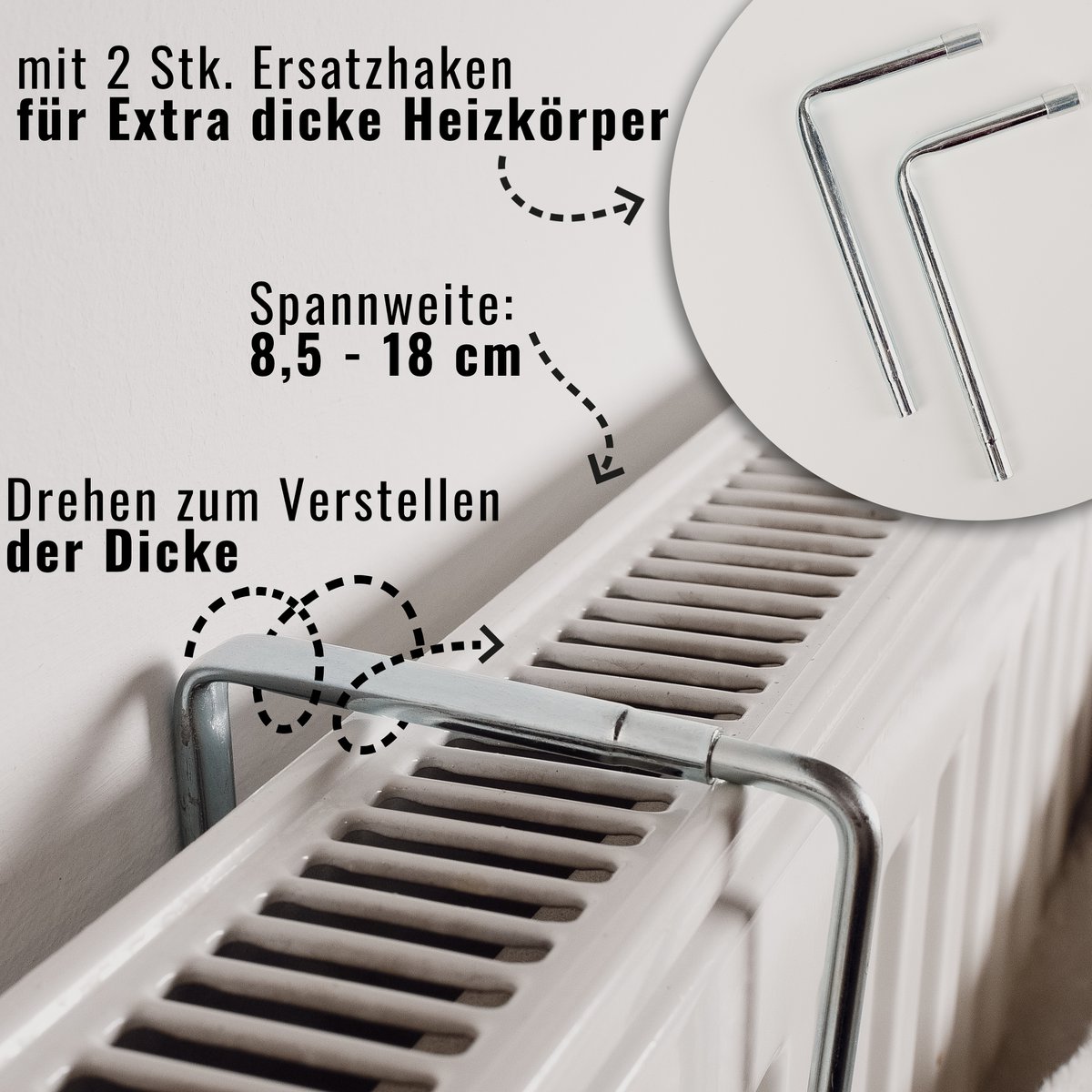Katten radiatorbed hangmat 43x30x25 cm pluche grijs