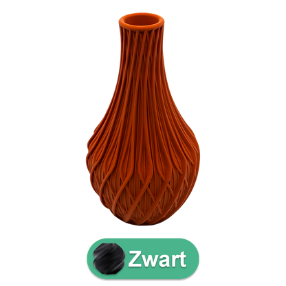 3D vaas 20 cm donker blauw PLA