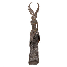 Decoration Figurine Deer 20x11x81 cm Brown Metal