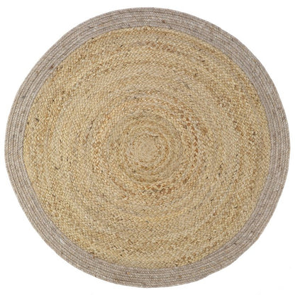 YHUKI TAUPE M jute & wollen vloerkleed