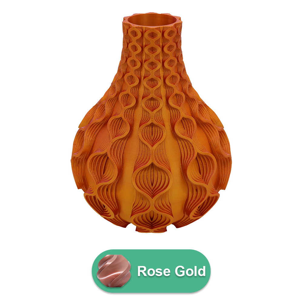 3D vaas Coral PLA 20-34 cm