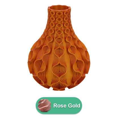 3D vaas Coral PLA 20-34 cm
