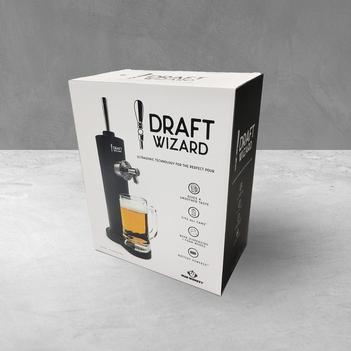 Bierschuimer voor blikjes zwart