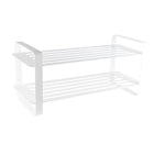 Schoenenrek 80 cm breed wit