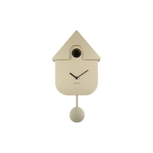 Wall Clock Modern Cuckoo Metallic