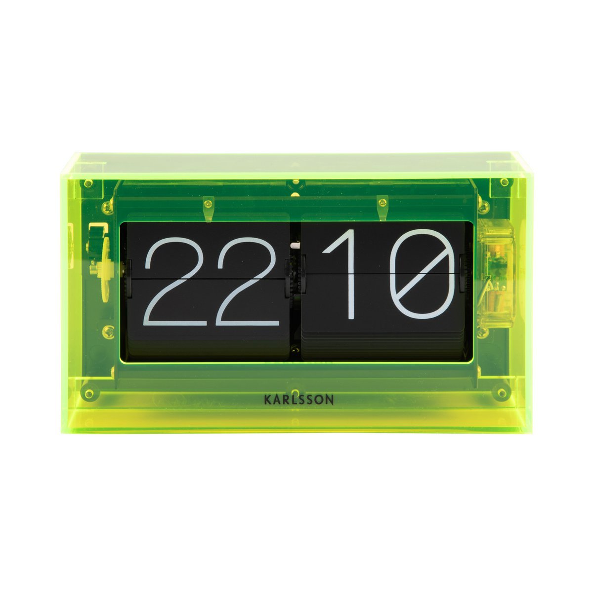 Boxed Flip Table Clock