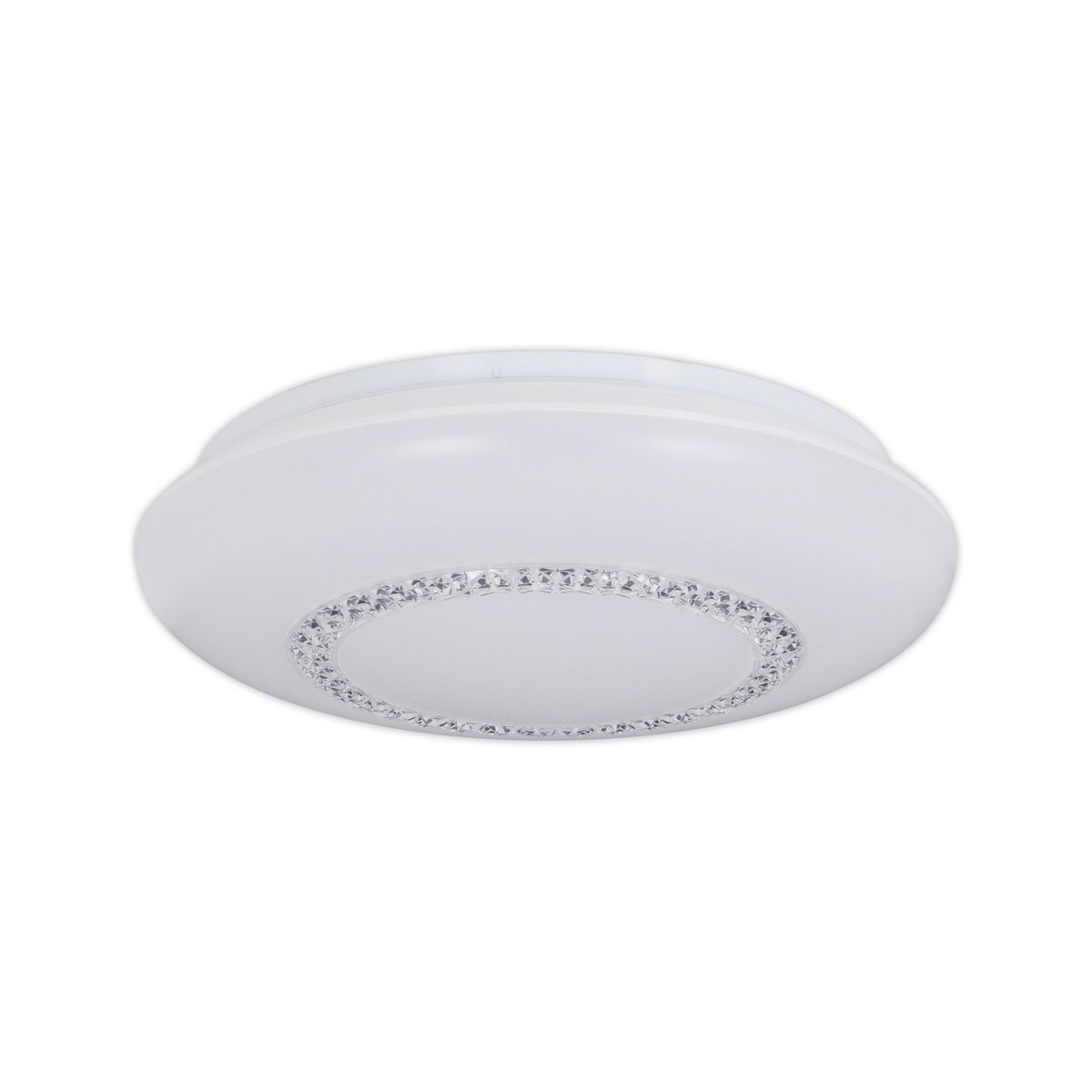 Plafondlamp LED 41 cm wit metaal plastic