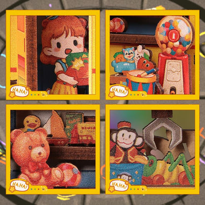 Houten puzzel 3D bouwpakket 9x6.5x10.5 cm berkenhout