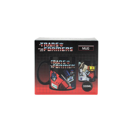 Transformers beker 330 ml keramiek zwart