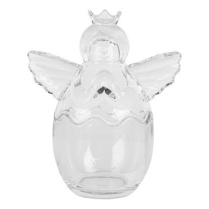 Storage Jar Lid 300 ml Transparent Glass