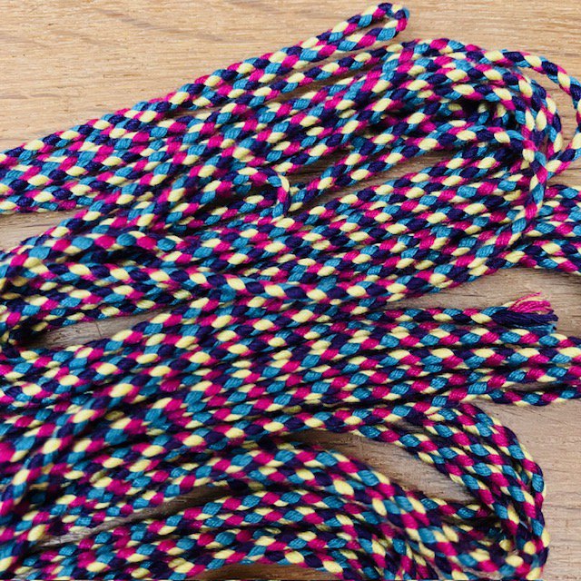 Luna Leena Armband Blauw Nepal Een Maat Duurzaam Uniek