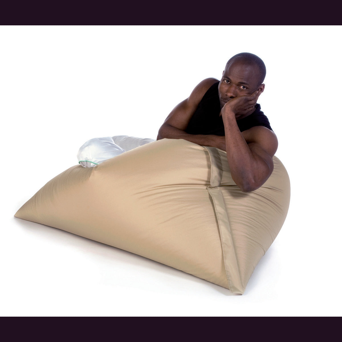 Probeer Angle XL Beige Luxe Zitbank voor twee Personen