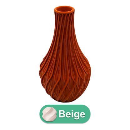 3D vaas 20 cm donker blauw PLA