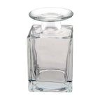 Vaas 6x6x11 cm glas transparant