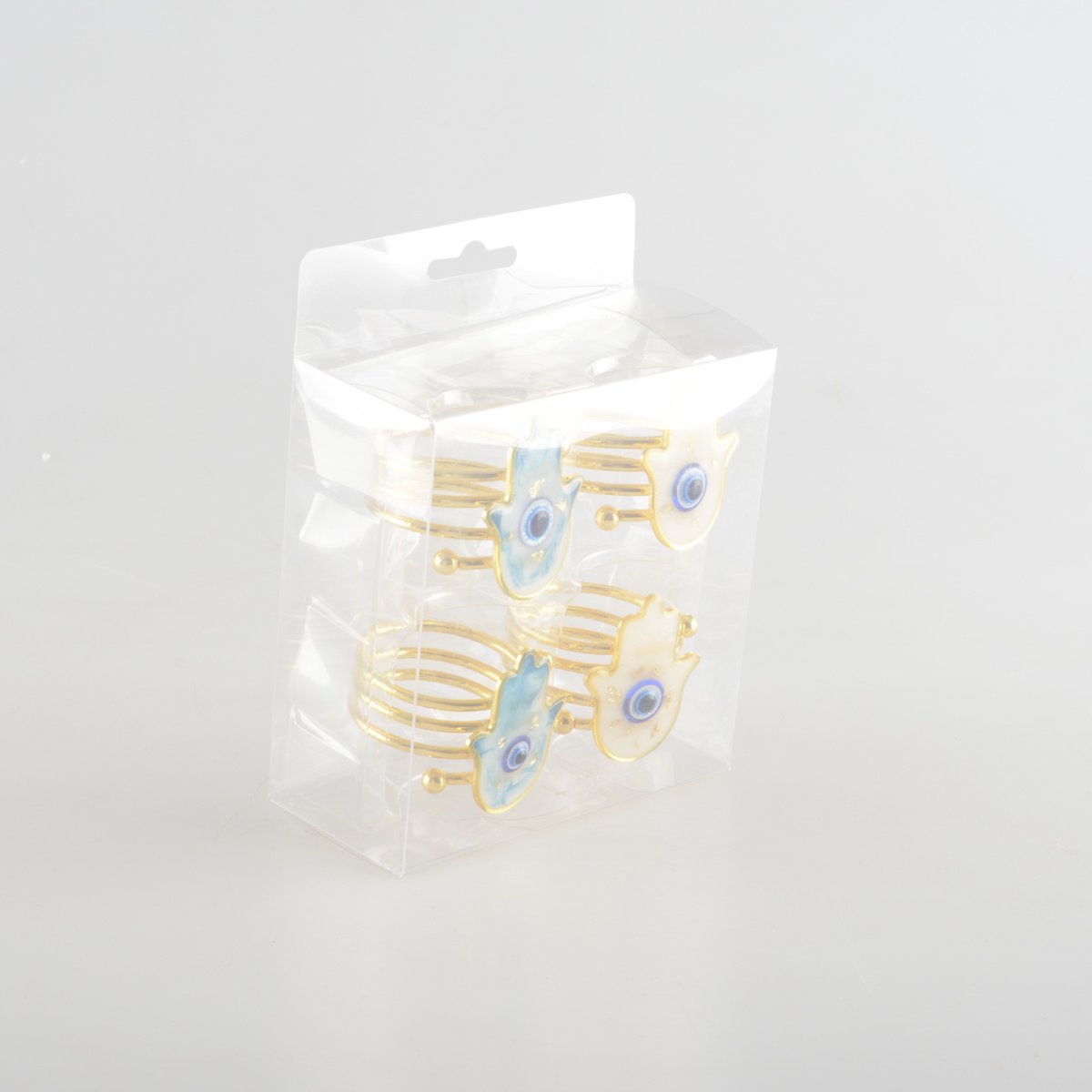 Set of 4 round hand mobiles Fatma