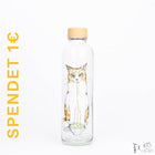 Glazen fles 0,7L RAMEN CAT