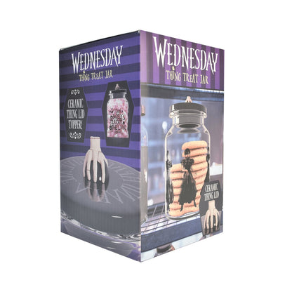 Voorraadglas Wednesday Addams 10.5x10.5x17 cm