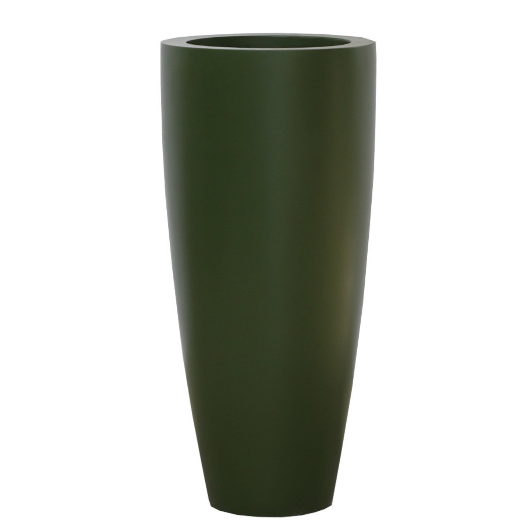 Plantenpot Kentucky green Ø37x80 cm fiberstone