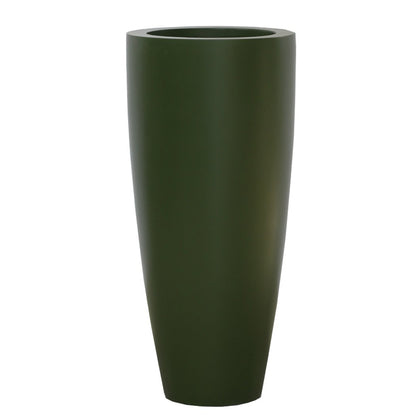 Plantenpot Kentucky green Ø37x80 cm fiberstone