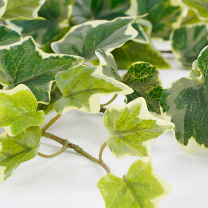 Kunst hangplant Ivy groen 86 cm polyester