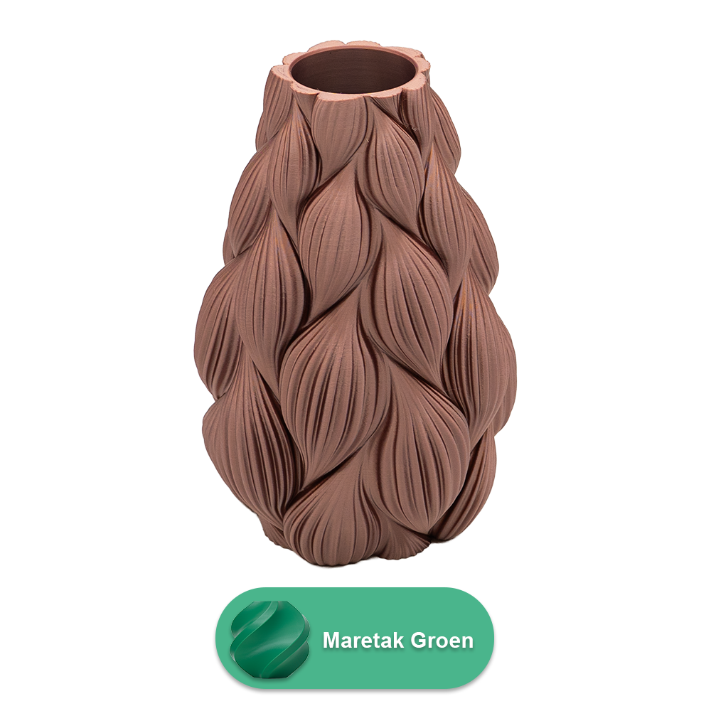Lamina 3D vaas - 3D geprinte vaas - Duurzaam PLA - Geschikt voor kunstbloemen