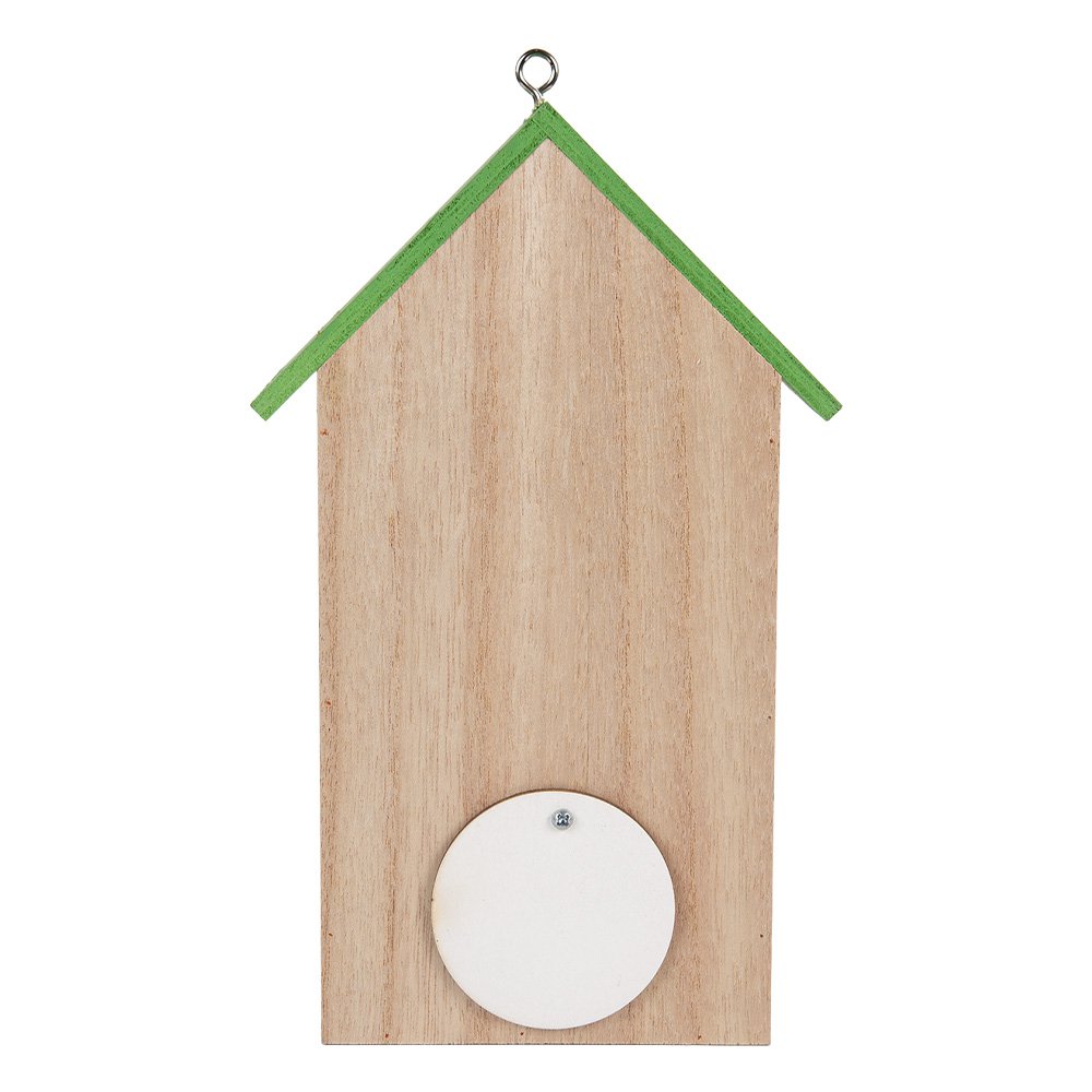 Vogelhuis 14x10x23 cm Bruin Hout