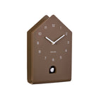 Wandklok 29x17 cm bruin koekoek