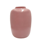 Vaas Artic M Ø25 x H35 cm pastel roze glas
