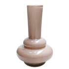 Vaas glas 36x20 cm beige