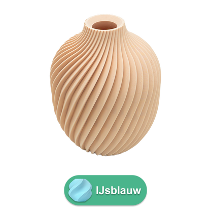 Nova 3D Vase - 3D Printed Vase - Sustainable PLA - Suitable for Artificial Flowers